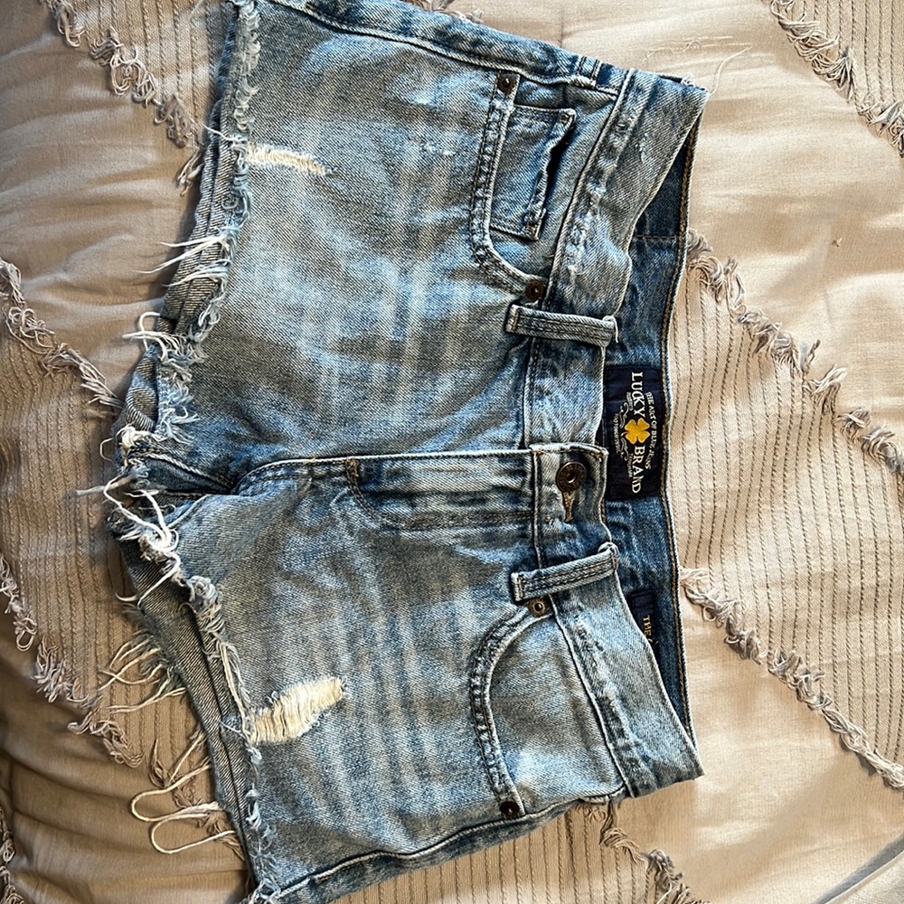 lucky brand denim shorts